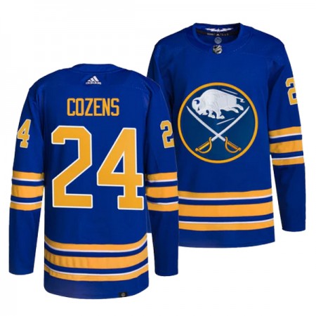 Miehille NHL Buffalo Sabres Pelipaita Dylan Cozens 24 Adidas Royal Authentic